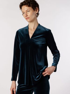 Naulover blusa terciopelo